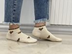 جوراب کندو طلا پنبه ای بسته 10 عددی