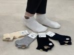 جوراب کندو طلا پنبه ای بسته 10 عددی - Image 7